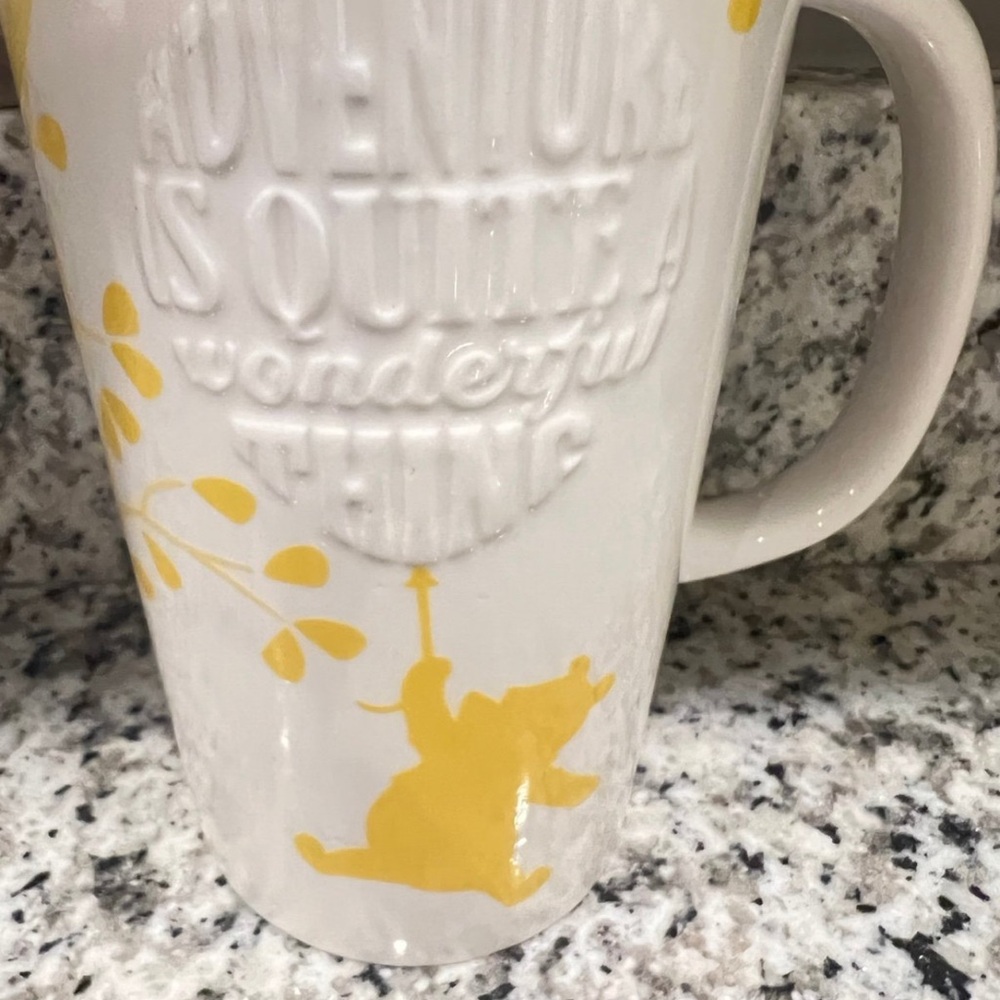 Disney Winnie the Pooh balloon talk mug Adventure Mug w LIKE NEW✅✅!!!